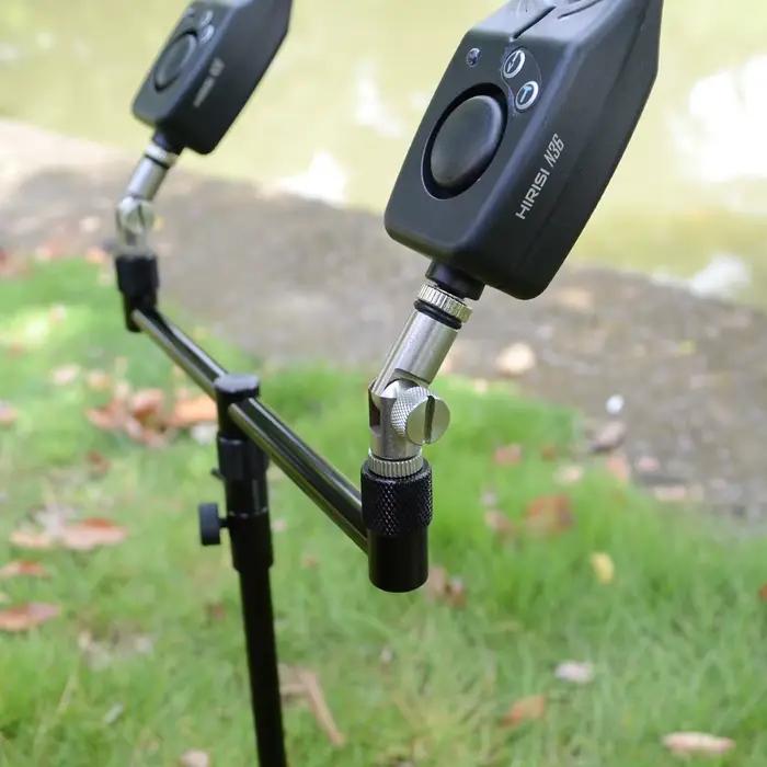 Adaptateur d'angle en acier inoxydable pour support de canne - accessoire carpe fishing