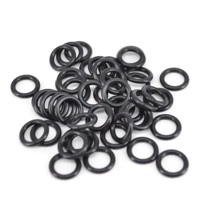 50 anneaux caoutchouc noir pour alarmes de touche pêche, pods et barres - Accessoires pêche durable