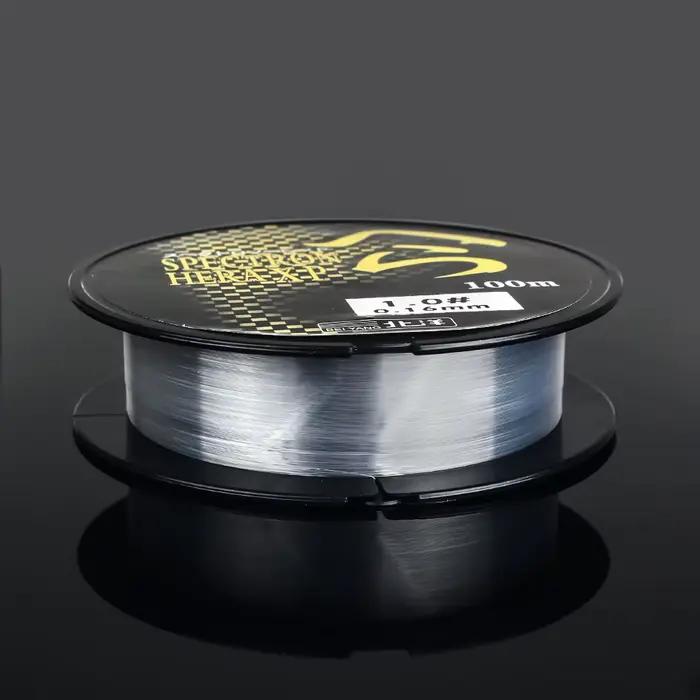 Meilleure ligne de pêche monofilament nylon 100m matériau Japon, pour basse, carpe et accessoires pêche