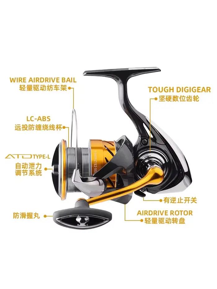 Moulinet DAIWA REVROS CS LT 24 roulements - Frein 5-12KG ratio bas pour pêche mer