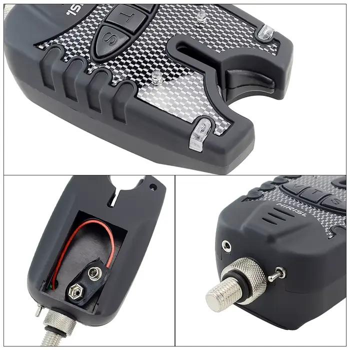 Set alarme de touche et swingers pour carpe - Support de canne trépied barre buzzer équipement carpe