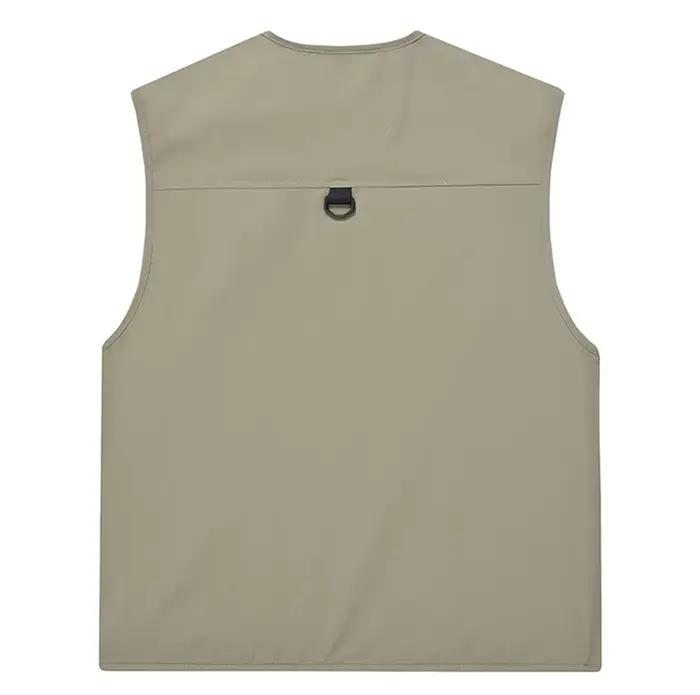 Gilet technique multi-poches pour pêcheur - Veste légère style travail homme poches pratiques