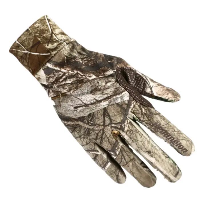 Gants de pêche écran tactile bioniques anti-dérapants camouflage pêche chasse tir doigts complets