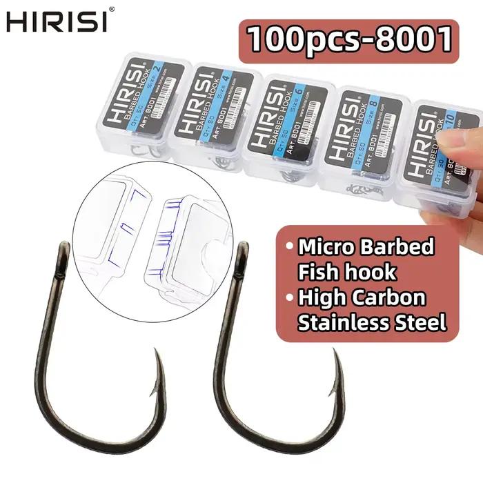 50 hameçons carp japonais barbés revêtus - acier carbone haute qualité pour pêche précise
