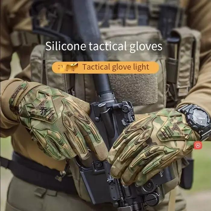Gants tactiques 2025 nouvelle génération anti-perforation anti-choc dos main pêche