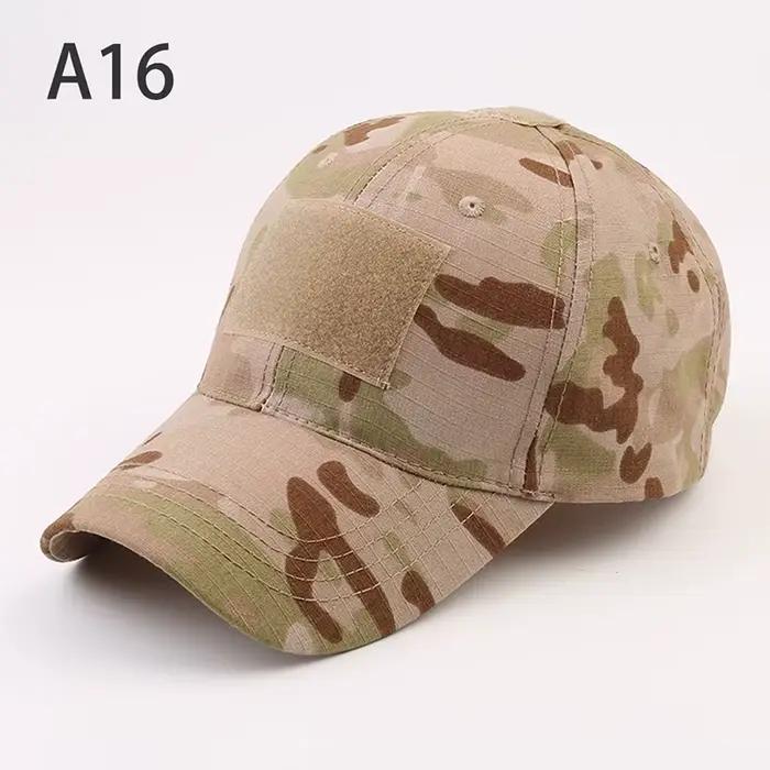 Casquette unisexe camouflage pêche randonnée ajustable été protection solaire snapback