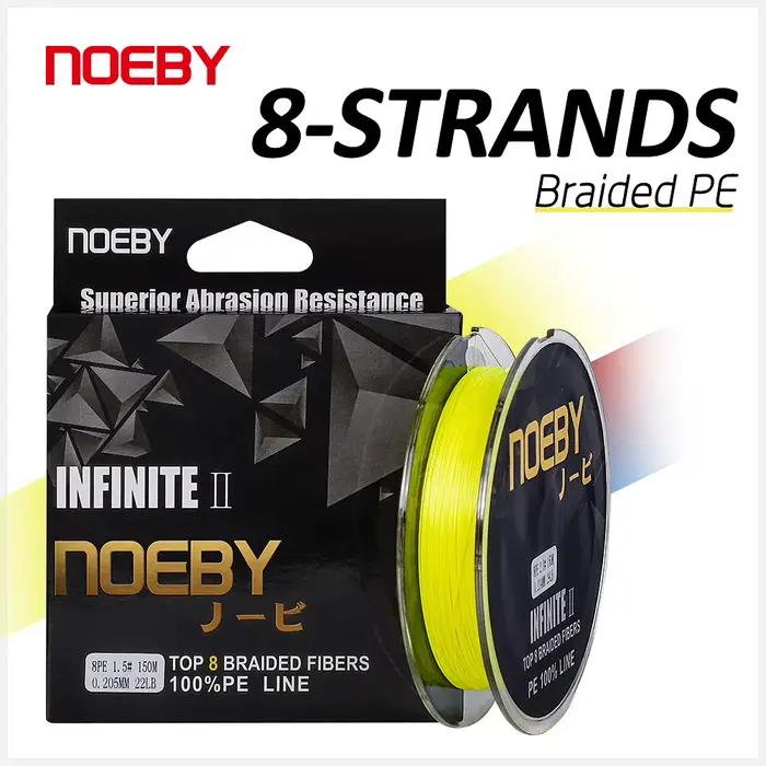 Ligne de pêche NOEBY X8 Multifilament PE 8-103lb pour pêche en mer et eau douce 150m 300m
