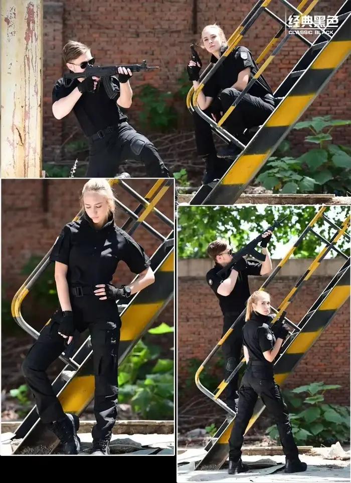 Tenue de camouflage tactique complète avec coudières et genouillères pour pêche, chasse et randonnée