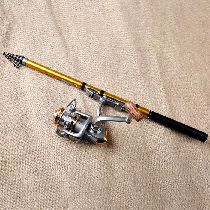 Canne télescopique carbone 1.5m 1.8m 2.1m ultra compacte pour voyage et rafting