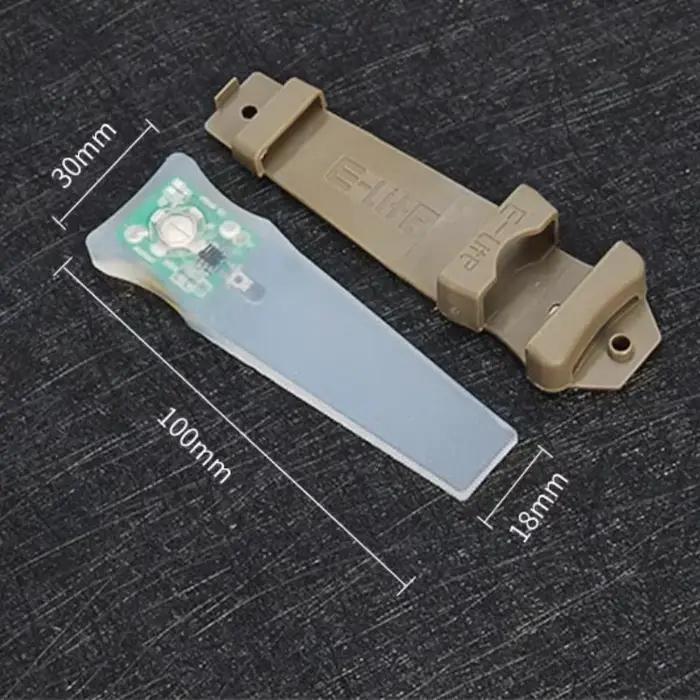 Lampe Clignotante Sécurité Casque Tactique pour Chasse Randonnée et Survie Environnement Extérieur Étanche et Durables Occasions Spéciales
