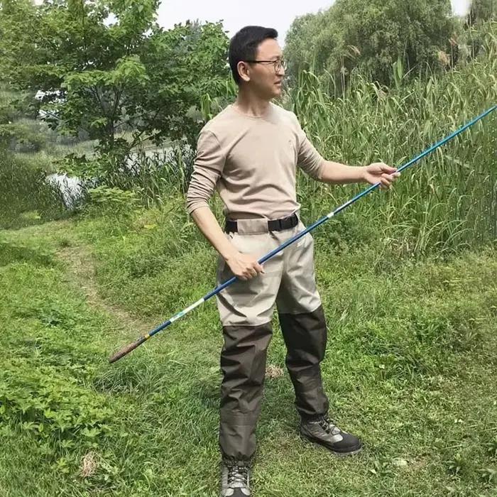 Waders pêche à la mouche chaussettes néoprène pantalon wading vêtements chasse chaussures poitrine salopette