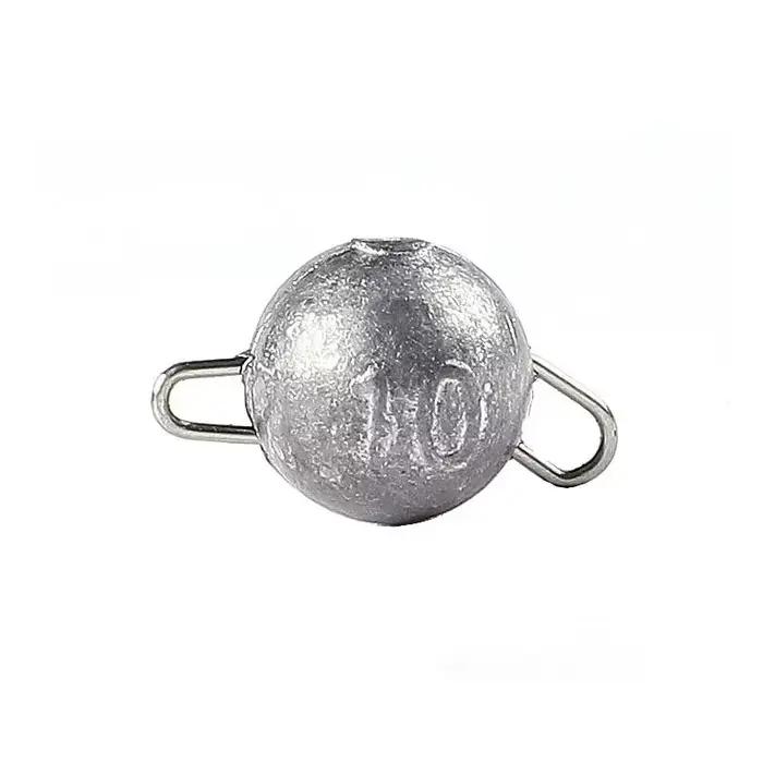 Lot de 10 têtes de ligne plombées bullet pour pêche aux leurres souples, poids de 2g