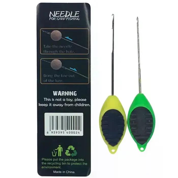Kit aiguilles montage appâts carpe avec aiguille à porte et épingles pour pop up boilies