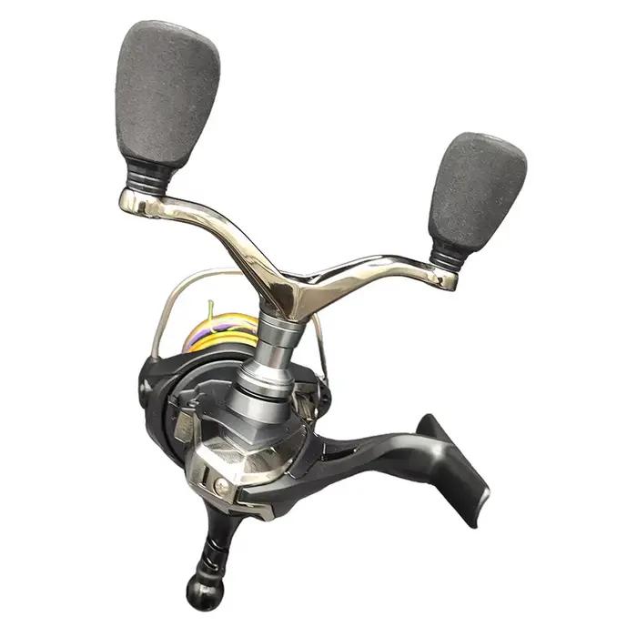 Poignée double grip pour moulinets Shimano Daiwa, compatible NASCI STRADIC ULTEGRA VANQUISH WANFORD MIRAVEL