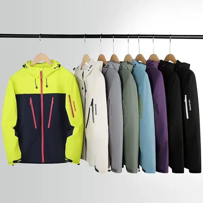 Veste de montagne homme printemps imperméable coupe-vent design hip-hop casual oversize pour pêche