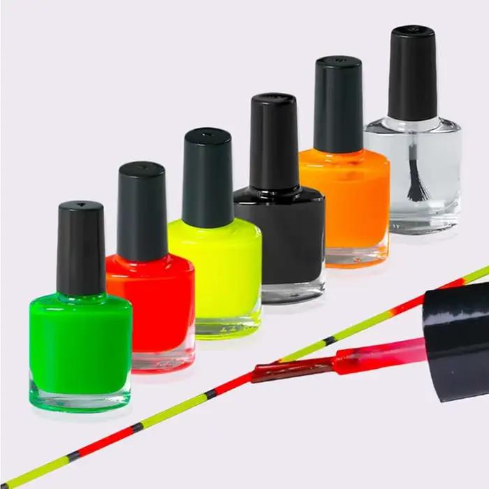 Peinture fluorescente 7ml pour flotteurs DIY - Réparation et personnalisation de queues de flotteurs