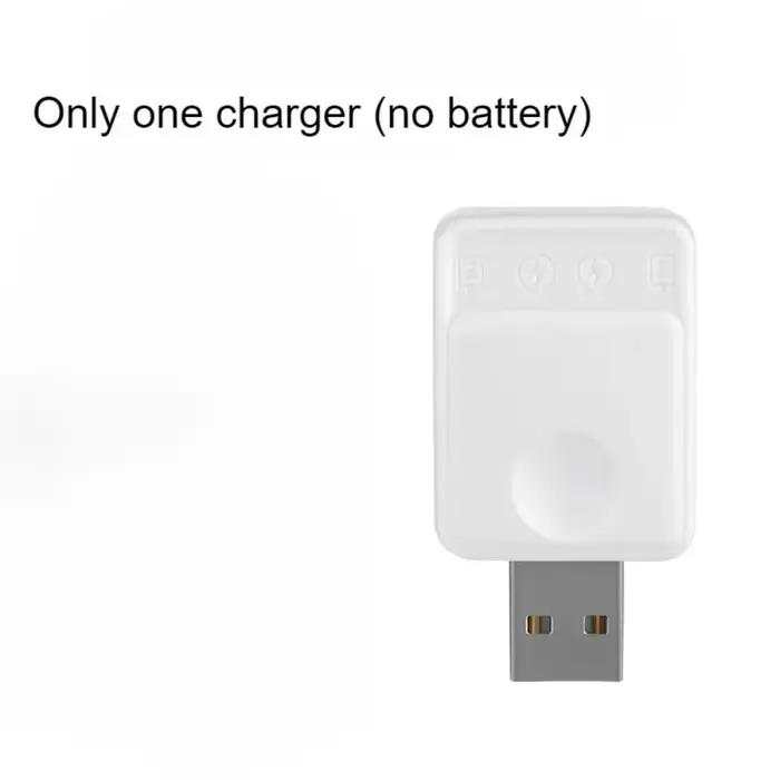 Flotteur lumineux rechargeable USB pour pêche de nuit avec batterie CR425 et perches lumineuses