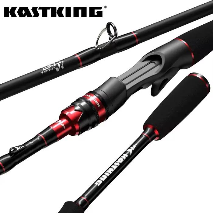 Canne carbone KastKing Max Steel 1.8-2.4m - Canne spinning casting pêche brochet black bass France