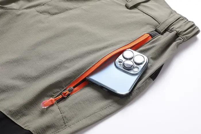 Pantalon alpinisme homme pêche été - Élastique 4 côtés séchage rapide léger respirant outdoor
