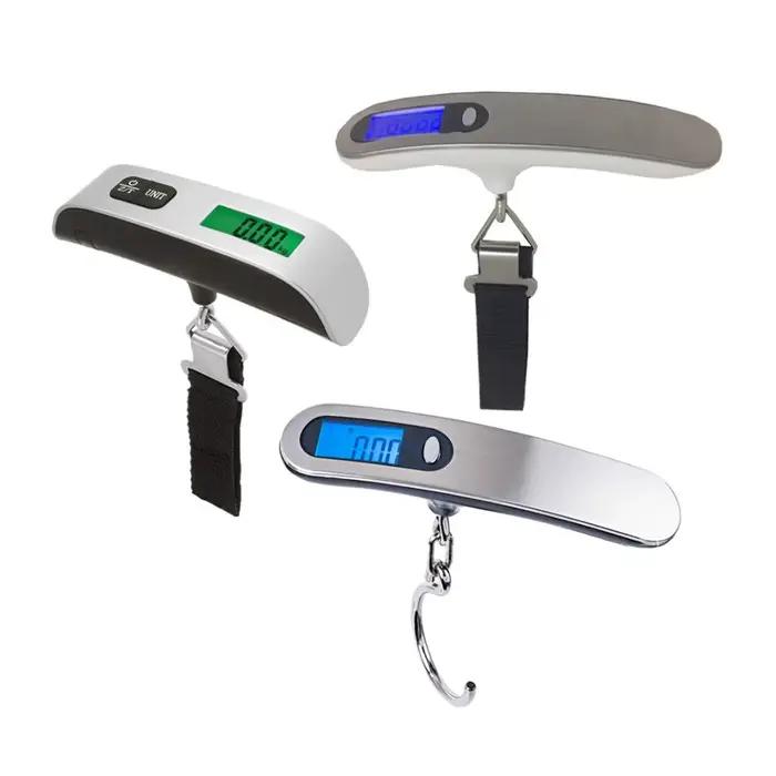 Balance digitale pêche 40kg 50kg crochet rétroéclairée pour peser poissons et bagages voyage
