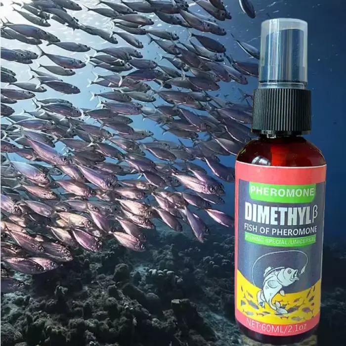Spray attractant phéromones poissons - Appât liquide carpe crucian hareng pêche rivière sauvage