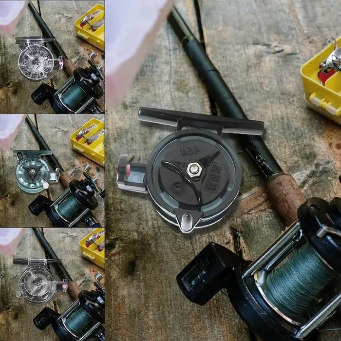 Moulinet Spinning Glace 45#/55# - Moulinet Casting Résistant pour Pêche Hivernale et Sportive