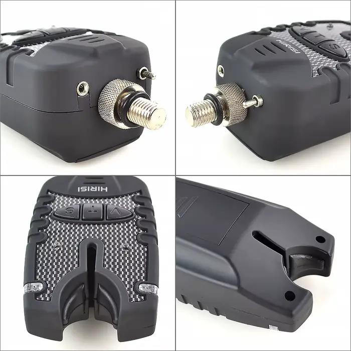 Alarme de touche carpe avec swinger lumière nuit B1140 - Détecteur morsure volume tonalité réglable