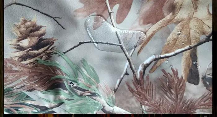 Combinaison chasse hiver thermique imperméable homme veste coupe-vent camouflage bionique ghillie suit occasion sportive naturelle