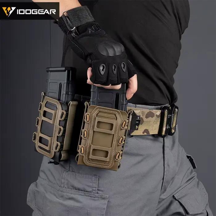 Poches tactiques pour chargeurs MOLLE, transport sécurisé pour accessoires pêche en bateau