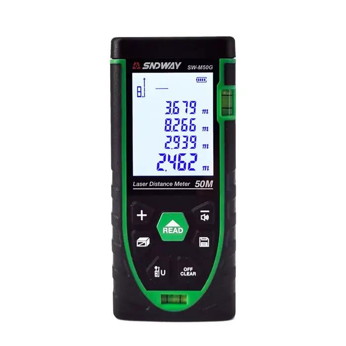 Télémètre laser vert SNDWAY SW-M50G pour pêche - Mesure précise jusqu'à 1000m avec infrarouge