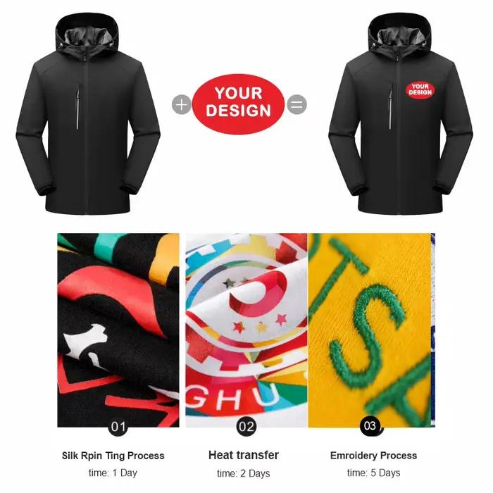 Veste hiver personnalisée pêche - Vêtement technique avec logo pour pêche professionnelle