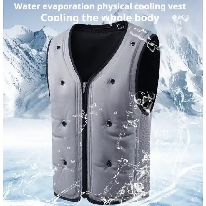 Veste rafraîchissante pêche été - Veste à eau pour pêche par forte chaleur et canicule