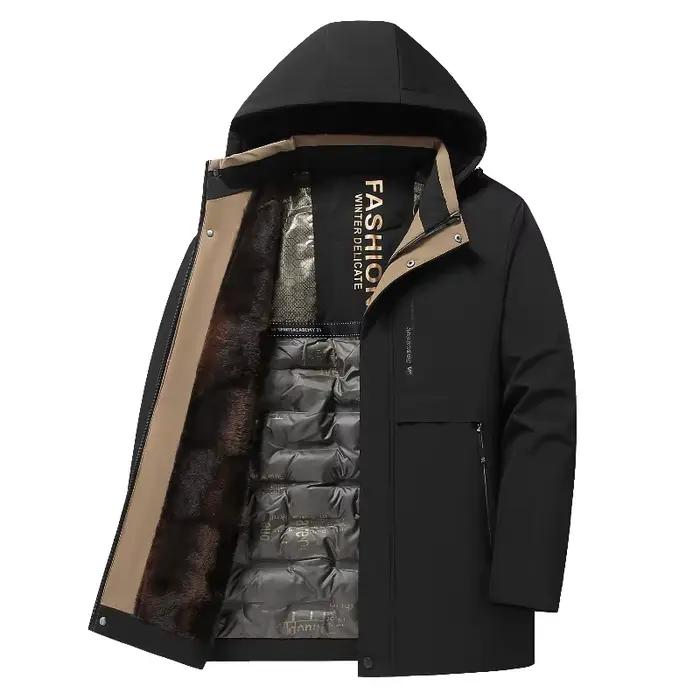 Veste chaude hiver pêche coupe-vent matelassée confortable et polyvalente pour loisirs extérieurs
