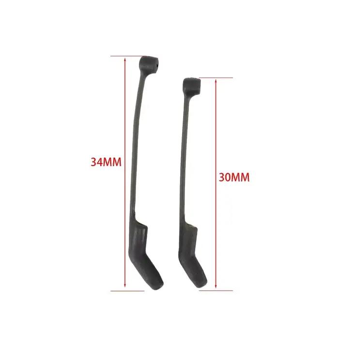 Manchons anti-emmêlement hameçons carp fishing D-rig aligner sleeves 20 pièces montages