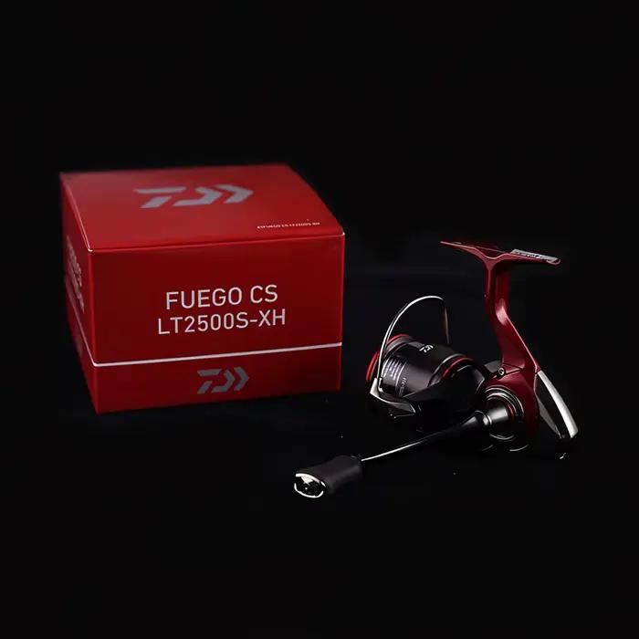 Moulinet Spinning DAIWA FUEGO CS LT 2025 Nouveau - 6+1BB Drag 12KG Roue Spinning Baitcasting Polyvalent