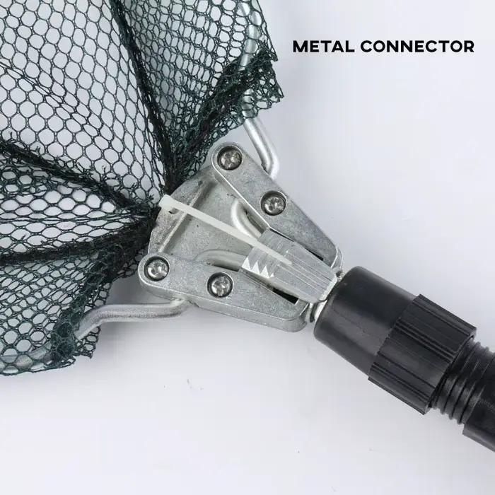 Filet de réception télescopique 190cm aluminium pliable pour pêche carpe et pêche à la mouche