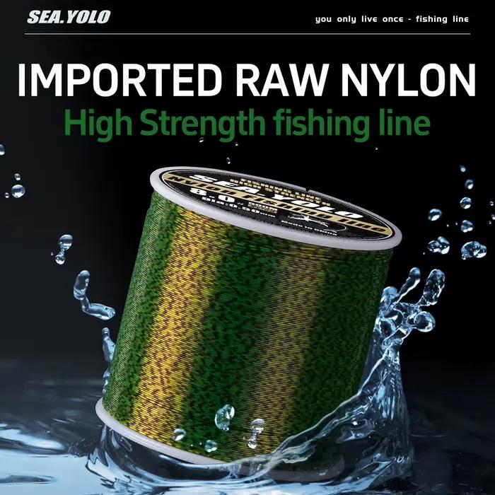 Ligne de Pêche Fluorocarbone 500M Japon : Bas de Ligne Sinking 0.14mm-0.50mm pour Leurres