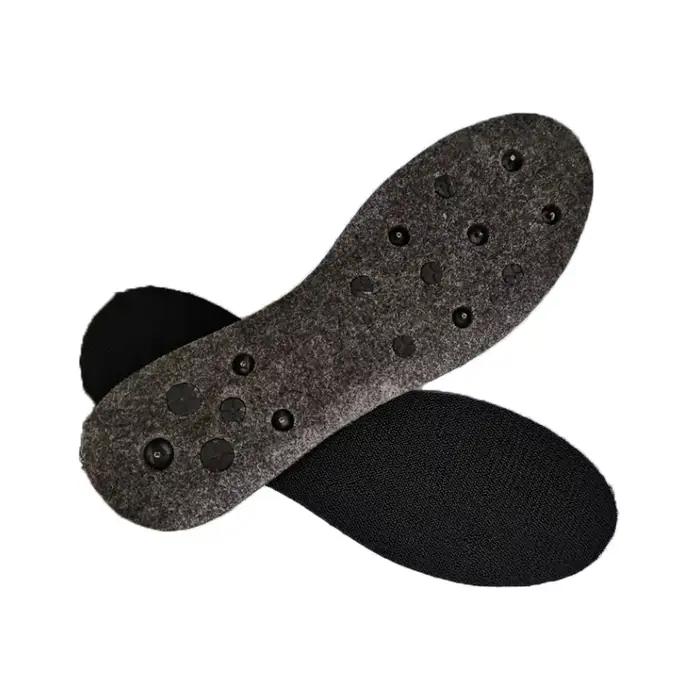 Bottes de pêche homme semelle feutre à clous amovibles - Chaussures de pêche sur rochers tailles 39-45