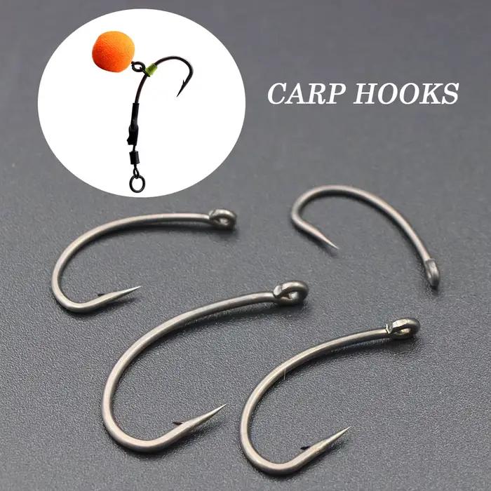 Hameçons carpe PTFE 20 pièces - Revêtement anti-corrosion pour method feeder et hair rigs