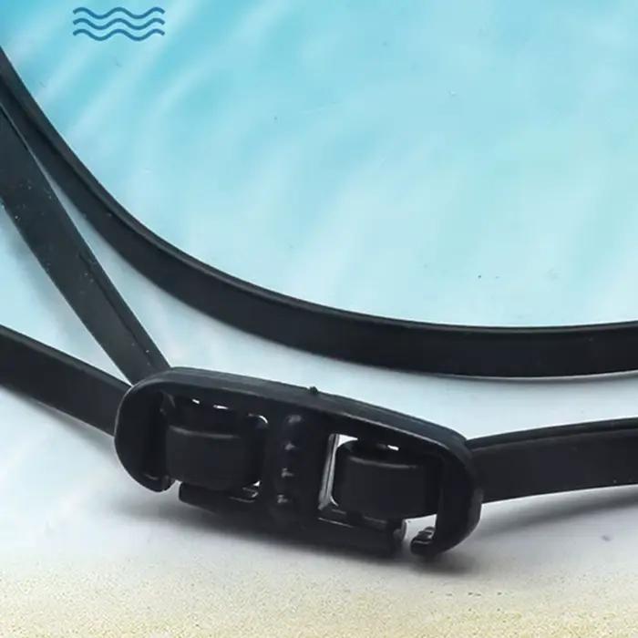 Masque de natation professionnel unisexe anti-buée et protection UV pour adultes - étanche