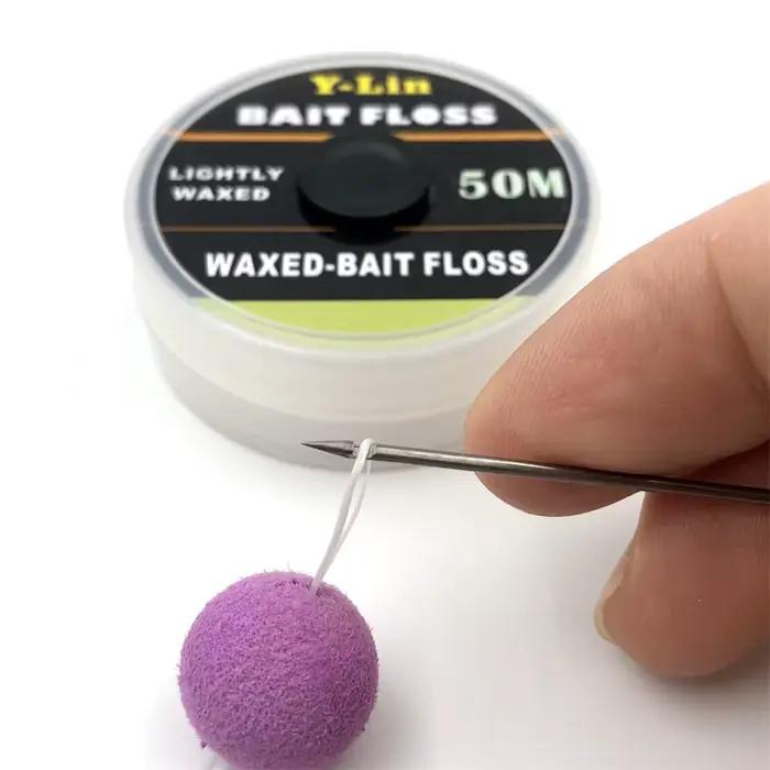 Fil flotteur appât carpe 50m fil tressé pour pêche de compétition lac river réservoir étang pop up chod hair rig occasions spéciales