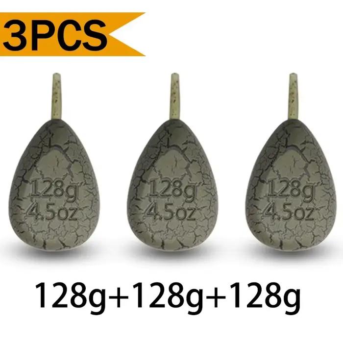 Plombs carpe attractifs 2/3 pièces couleurs camouflage pour meilleure attraction des poissons