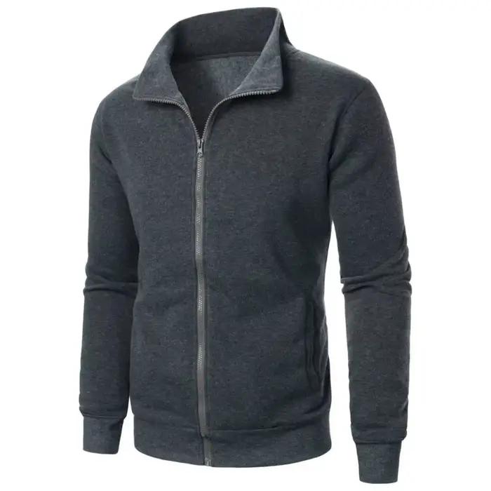 Veste baseball pêche homme automne - Sweatshirt chaud à fermeture pour pêche outdoor