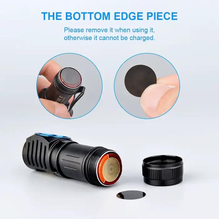 Lampe frontale TrustFire MC12 1000 lumens rechargeable magnétique pour pêche et camping haute performance
