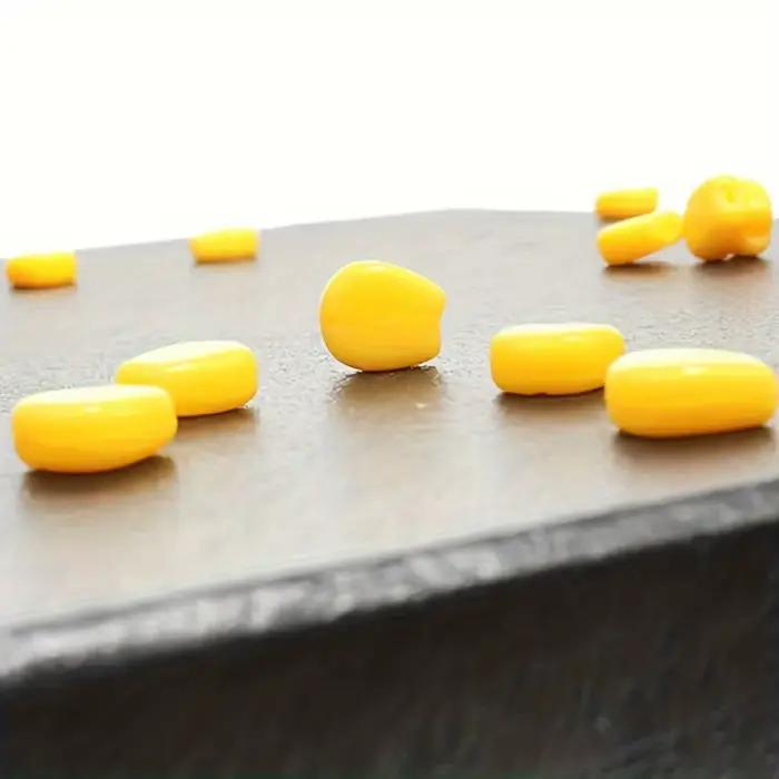 Leurre souple réaliste maïs 50/100 pièces - appât naturel pour carpe en eau douce et salée