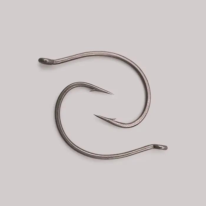 Hameçon Wacky Offset LUREHOLIC PTFE Super Slide pour Drop Shot - Acier Inoxydable pour Vers