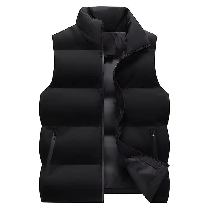 Gilet d'hiver pêche épais chaud respirant coupe-vent qualité premium pour hommes extérieur
