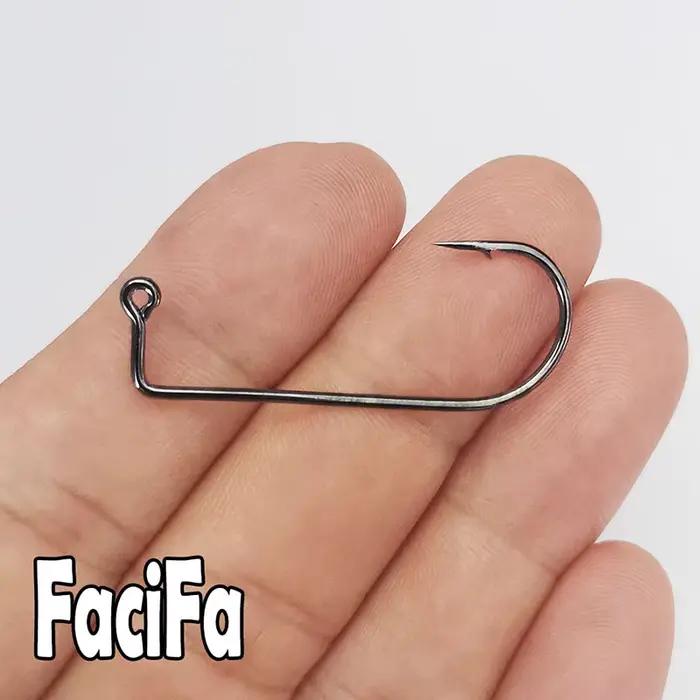 Hameçons Aberdeen Jig pêche mer et eau douce, 90 degrés pour montage de mouches, tailles 6