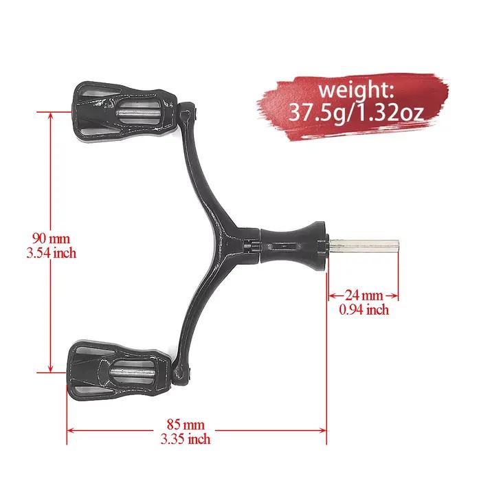Moulinet spinning pliable DIY - Manche double prise, roue creuse, modification équipement pêche