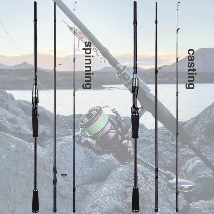 Canne leurre BUDEFO MAXIMUS 1.8-3.0m carbone 30T FUJI guide 3-50g ML/M/MH pour pêche nomade polyvalente